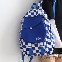ราคา CA KA กระเป๋าเป้สะพายหลัง กระเป๋านักเรียน ลายสก๊อต สไตล์ญี่ปุ่น และเกาหลี แฟชั่นสําหรับสตรี (25034309156)