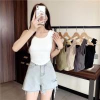 ราคา SweetAndStation เสื้อสายเดี่ยวเกาะอกพร้อม Padding PureDesire สไตล์อเนกประสงค์สวมใส่ Slim (26866974392)