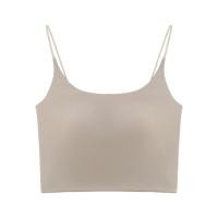 ราคา เสื้อยืดสายเดี่ยวผ้าไหมน้ำแข็ง ทรงหลังสูง สำหรับฤดูร้อน (51300709511)