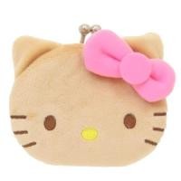 ราคา กระเป๋าบิดเหรียญ kt HelloKitty โบว์ชมพู ขนาด ประมาณ 165 x 100 x 15 มม วัสดุ โพลีเอสเตอร์ สี น้ำตาล (49001063033)