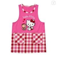 ราคา ผ้ากันเปื้อน kt Japan Sanrio Original Tank Top Apron HelloKitty (28731083375)