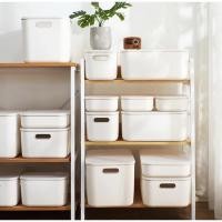 ราคา กล่องเก็บของ กล่องนิ่มสไตล์Muji ครบไซต์ แถม ฝาสิลิโคนปิดล๊อคอย่างดี จัดส่ง 1 2 วัน (10825570147)