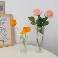 ราคา แจกัน แจกันแก้วทรงมินิมอล นอร์ดิก ที่จับโลหะสีทองเรียบหรู พร้อมส่ง (12530361909)