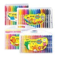 ราคา AMOS Pasnet Kids Soft Color Pencils 12 18 24 36 สี ปลอดสารพิษ อายุง่าย ดินสอสีปั่นน้ํา (43853629756)