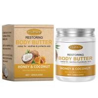 ราคา Restoring Body Butter รักษา ซ่อมแซมและปกป้องผิวด้วยน้ําผึ้งและน้ํามันมะพร้าว 120g 4 23oz (40775422517)