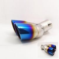 ราคา 63 มม ปลายท่อไอเสีย Dual Outlet สแตนเลสท่อไอเสียอัตโนมัติท่อหาง Universal 390S (29093153193)