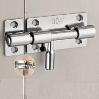 ราคา สแตนเลสป้องกันการโจรกรรมประตูไม้ห้องสลักห้องน้ําสลักประตูบานเลื่อนสลัก (40165995547)