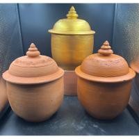 ราคา โถดินเผามีฝาปิด โอ่งดินเผามีฝาปิด (18680801749)