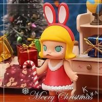ราคา MOLLY MOLLYMolly2017 Christmas Series Rabbit Christmas Bell Figure Gift (43363970571)