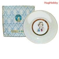 ราคา มือ2 งานเก่าญี่ปุ่นยุค 70s จานเซรามิค ขนาด 21cm ศิลปิน Mina Aoe ของกำนัลจาก Victor Record (29868731375)