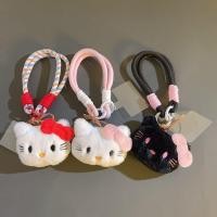 ราคา น่ารักการ์ตูนตุ๊กตาโบว์ เคที แมวจี้สากลโทรศัพท์มือถือเชือกเส้นเล็กคลิปเคสโทรศัพท์สายรัดข้อมือ (27367031732)