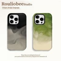 ราคา สไตล์ใหม่ 11 ความรู้สึกระดับไฮเอนด์ 12 รอยเปื้อนหมึก 7 สีเทาดํา 14 เคลือบสองในหนึ่งเดียว 13 เหมาะสําหรับ แอปเปิล 16โปรแม็กซ์ เคสโทรศัพท์ เอ็กซ์อาร์ สร้างสรรค์ x ที่ไม่ซ้ํากัน ไอโฟน15 กันกระแทกเคส (268