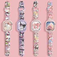 ราคา สายนาฬิกาข้อมือซิลิโคน ลายการ์ตูนเด็กผู้หญิงน่ารัก สําหรับ Apple Watch 9 Iwatch 8 7 6 5 4 3 2 1st Generation 42 40 44 มม (25402531832)