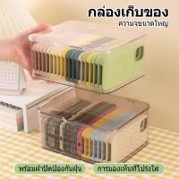 ราคา เคสโทรศัพท์พลาสติกอเนกประสงค์ฝาปิดขนาดใหญ่กล่องเก็บของตั้งโต๊ะกันฝุ่นความจุที่ใส่ของพร้อม (40026042993)