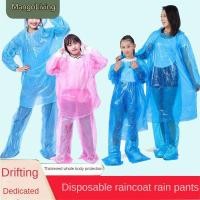 ราคา จัดส่งในพื้นที่ เสื้อกันฝนแบบใช้แล้วทิ้งพร้อมกางเกงกันฝนแบบหนา กันน้ำ กลางแจ้ง เสื้อกันฝนพลาสติกแบบต่อเท้าสำหรับผู้ใหญ่ (57751542582)