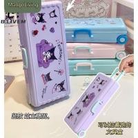 ราคา จัดส่งในพื้นที่ กล่องดินสอการ์ตูน Sanrios ทนทาน กระเป๋าใส่ดินสอน่ารัก Cinnamoroll My Melody Kuromi กล่องดินสอ เครื่องเขียน กล่องเก็บของความจุขนาดใหญ่ ของขวัญเด็ก (53350696216)