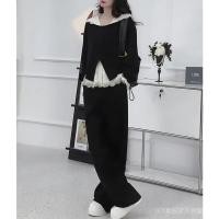 ราคา ชุดลำลองขนาดใหญ่ ฤดูใบไม้ร่วง ฤดูหนาว สำหรับคนอ้วน สไตล์ฝรั่งเศส (40224908173)