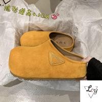 ราคา รองเท้าแตะ Soled Birkenstock Baotou กันลื่น เพิ่มความสูง ใหม่ Retro (51450266311)