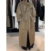 ราคา ขนาดใหญ่ฤดูใบไม้ร่วงฤดูหนาว All Match เสื้อผู้หญิงสไตล์เกาหลี Windbreaker Coat Camel Melade Retro สไตล์เสื้อหลวม Slimmer ดูเสื้อผ้าผู้หญิงขนาดใหญ่ ขนาดใหญ่พิเศษ 150 กก ไขมันมม เวอร์ชั่นเกาหลีหลวม Slim