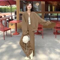 ราคา ขนาดใหญ่ฤดูใบไม้ร่วงฤดูหนาวชุดลําลองหลวม ผอมลง ดูชุดผู้หญิงขนาดใหญ่ชุดสองชิ้นขนาดใหญ่150กิโลกรัมรูปแบบใหม่ เอ็นคอร์ สีแดงหลวมชุดผู้ชายผู้หญิงฤดูใบไม้ร่วงฤดูหนาวสบายๆเสื้อกันหนาวกีฬากางเกงวอร์มสอง (422