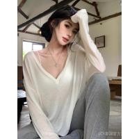 ราคา เสื้อลายครีมกันแดดแขนยาว สีขาวบางเบา สำหรับฤดูร้อน ใส่สบาย ป้องกันแสงแดด (42064282689)