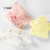 ราคา V p Sanrio Cinnamoroll Hello Kitty การ์ตูนข้าวปั้นแม่พิมพ์ Bento แม่พิมพ์อะนิเมะสาวหัวใจน่ารักแบบพกพาห้องครัว Diy กล่องของเล่นใหม่ (25692307432)
