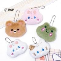 ราคา V P พวงกุญแจสัตว์น่ารักตุ๊กตากระต่ายกบแมวตุ๊กตาพวงกุญแจสําหรับกุญแจรถอุปกรณ์เสริม Kawaii หมีขนาดเล็กตุ๊กตาพวงกุญแจบนกระเป๋าเป้สะพายหลัง (56201755147)