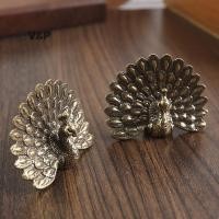 ราคา V P ทองเหลืองนกยูงรูปปั้น Vintage ตุ๊กตาสัตว์โต๊ะตกแต่งงานฝีมือตกแต่งบ้าน (46150330795)