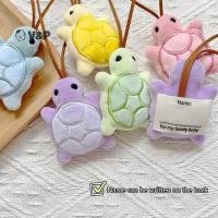 ราคา V P น่ารักการ์ตูนตุ๊กตาเต่าพวงกุญแจ Kawaii เต่าตุ๊กตาออกแบบเฉพาะ Squeak Knapsack ตกแต่งพวงกุญแจรถจี้อุปกรณ์เสริม (26243447822)