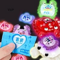 ราคา V P 10 ชิ้นน่ารัก Mini Luminous Crab เต่าตัวเลขกระเป๋าตาบอดของเล่น Miniature Surprise ตุ๊กตาปลอม Candy Guess สําหรับของขวัญเด็ก (40176313705)