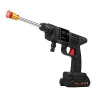 ราคา Joyfeel TH เครื่องฉีดน้ำแรงดันสูงไร้สาย 150PSI เครื่องทำความสะอาดแบบพกพามือถือพร้อมแบตเตอรี่และอุปกรณ์ชาร์จ 24V 1500mAh ชาร์จไฟฟ้าสำหรับล้างรถรดน้ำดอกไม้ทำความสะอาดพื้น (54101245424)