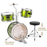 ราคา Joyfeel TH Ammoon 14 นิ้ว 3 ชิ้นเด็กกลองชุดปรับบัลลังก์ Cymbal Pedal Drumsticks เครื่องดนตรีสำหรับเด็ก JUNIOR เริ่มต้น (52401142946)