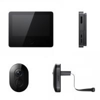 ราคา Xiaomi Smart Cat Eye 2 5 นิ้วหน้าจอ 720P 3MP High Clear กล้อง 180 มุมกว้างเลนส์ 940nm IR Evening Vision Intercom Doorbell (46201246575)