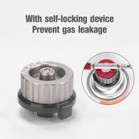 ราคา Joyfeel TH TwirlTide อะแดปเตอร์เตาแคมปิ้งอะลูมินัมอัลลอยถังแก๊สหัวแปลงสำหรับปิคนิคกลางแจ้ง Silver (41175625652)