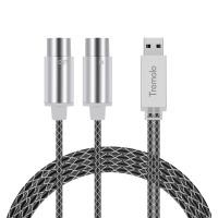ราคา โปรโมชั่น Tremolo MIDI เป็นสาย USB 5 9 ฟุต MIDI สายพร้อมอินเทอร์เฟซเอาต์พุตอินพุต 5 พินตัวแปลงสาย PC ถึงเพลงกุญแจอิเล็กทรอนิกส์ (29089286172)