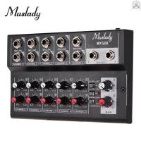 ราคา J J Muslady Mix5210 10 Channel Mixing คอนโซลมิกซ์เสียงสเตอริโอดิจิตอลสําหรับบันทึกดีเจเครือข่าย Live Broadcast คาราโอเกะ (7764093441)