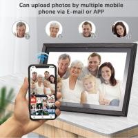 ราคา Joyfeel TH Andoer กรอบรูปดิจิตอล WiFi ขนาดใหญ่ 18 5 นิ้วภาพคลาวด์ติดผนังได้ 1920 x 1080 หน้าจอ IPS ระบบควบคุมแบบสัมผัส พื้นที่เก็บข้อมูล 16GB หมุนอัตโนมัติแชร์รูปภาพผ่านแอพพร้อมขาตั้งด้านหลัง (5355125
