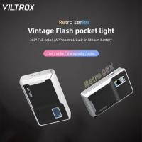 ราคา Joyfeel TH VILTROX 08X 8W RGB การถ่ายภาพโคมไฟไฟ LED สีเต็มรูปแบบ Pocket Vlog 2500K 8500K หรี่แสงได้พร้อมหน้าจอ LCD 108 ลูกปัด 26 FX เอฟเฟกต์แสงแบตเตอรี่ในตัวสำหรับการถ่ายทอดสดโฮมสตูดิโอ C (49401661694