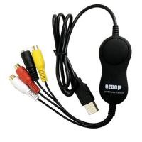 ราคา Joyfeel TH ezcap158 USB 2 0 UVC การ์ดจับภาพวิดีโอ VHS เป็นกล่องแปลงดิจิตอลรองรับ CVBS และอินพุต S Video แปลง VHS DVD VCR กล้องถ่ายวิดีโอเครื่องเล่นเกมพีซีแล็ปท็อป (47701218124)