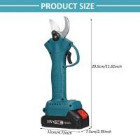 ราคา Joyfeel TH กรรไกรตัดแต่งกิ่งไฟฟ้า 21V กรรไกรไร้สายแบบพกพาแบบพกพาพร้อมกระเป๋าพกพา Reable 2000mAh แบตเตอรี่ลิเธียม กรรไกรตัดแต่งกิ่งกิ่งไม้ขับเคลื่อนกรรไกรตัดสวน 30 มม เส้นผ่านศูนย์กลางการตัดสูงสุด (250