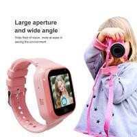 ราคา Joyfeel TH นาฬิกาข้อมือสมาร์ทโฟนสำหรับเด็ก 4G สำหรับ WiFi ตำแหน่ง LBS เครื่องติดตามเด็ก สมาร์ทวอทช์เด็ก SOS ช่วยโทรสนทนาด้วยเสียงวิดีโอด้วยกล้องนาฬิกาปลุก IP67 กันน้ำ (56501144746)