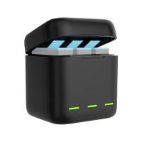 ราคา Joyfeel TH Camnoon 3 Slot FAST CHARGE กล่องกีฬากล้องเครื่องชาร์จแบตเตอรี่ Type C ชาร์จพร้อมช่องเสียบการ์ด TF อุปกรณ์เสริมสำหรับ GoPro HERO 13 (56051262654)