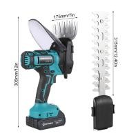 ราคา Joyfeel TH XIXIAN 20V กรรไกรตัดหญ้าไร้สายเครื่องกันขนมือถือ 2 in 1 ปัตตาเลี่ยนไฟฟ้าและเครื่องตัดหญ้าสำหรับทำสวนพร้อมชุดแบตเตอรี่ 2000mAh 2 ชิ้นและเครื่องชาร์จ US (54251177595)