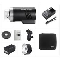 ราคา Godox AD300 Pro AD300Pro สตูดิโอกลางแจ้ง Monolight แฟลช Strobe ไร้สาย 2 4G 300w แสงการถ่ายภาพ 5600K TTL 1 8000s HSS 0 01 1 5s เวลารีไซเคิลสำหรับ Canon Sony Nikon Fuji Olympus Panasonic กล้อง (50551642