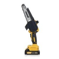 ราคา HXBER เลื่อยโซ่ไฟฟ้าแบบพกพา 6 นิ้วมินิไร้สายBrushlessเลื่อยโซ่มือถือพร้อมแบตเตอรี่ 2 ก้อนสำหรับตัดไม้ตัดกิ่งต้นไม้ลานบ้าน (49951223724)