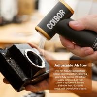 ราคา Joyfeel TH COLBOR AirMaxx A1 60W ไม้ปัดฝุ่นไฟฟ้า พัดลมไอพ่นขนาดเล็กพร้อมไฟ LED 100000RPM 4 30 เมตร วินาที การปรับแบบ Stepless 1100mAh แบตเตอรี่ในตัว 1 4in รูเกลียวหัวฉีดที่ถอดออกได้เครื่องเป่าลมแบบใช้