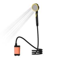 ราคา Joyfeel TH ฝักบัวอาบน้ำแบบพกพาแคมป์ไฟฟ้าพร้อมจอแสดงผลดิจิตอลเต็มรูปแบบของอุณหภูมิคงแบตเตอรี่ 2 โหมดกลางแจ้งแคมป์ปั๊มในตัว 7800mAh ชาร์จท่อ 6 5 ฟุตสำหรับการเดินป่าการเดินทาง (46851226403)