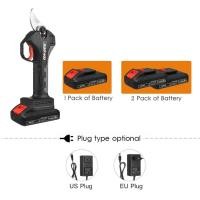 ราคา Weytoll Nanwei 21V กรรไกรตัดแต่งกิ่งไฟฟ้าไร้สายแบบไม่มีแปรงชาร์จ 10Ah แบตเตอรี่ลิเธียมขับเคลื่อนกิ่งต้นไม้ Pruner กรรไกรตัดสวน 30 มม เส้นผ่านศูนย์กลางการตัดพร้อมใบมีดสำรอง 2000mAh (46701192522)