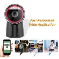 ราคา Fangzi แพลตฟอร์มการสแกนแบบมีสายหนึ่งมิติบาร์โค้ด เครื่องสแกนรหัส QR สำหรับร้านอาหารซูเปอร์มาร์เก็ตร้านค้าปลีกโกดังสีดำ (47651149663)