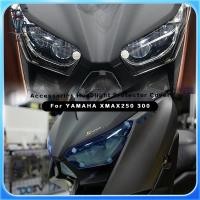 ราคา สําหรับ YAMAHA XMAX 250 300 XMAX250 XMAX300 อุปกรณ์เสริมรถจักรยานยนต์ไฟหน้าฝาครอบหน้าจอเลนส์ (43951468336)